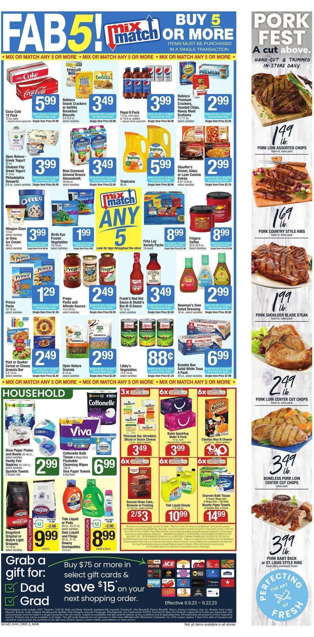 Shaw's Weekly Ad from June 16