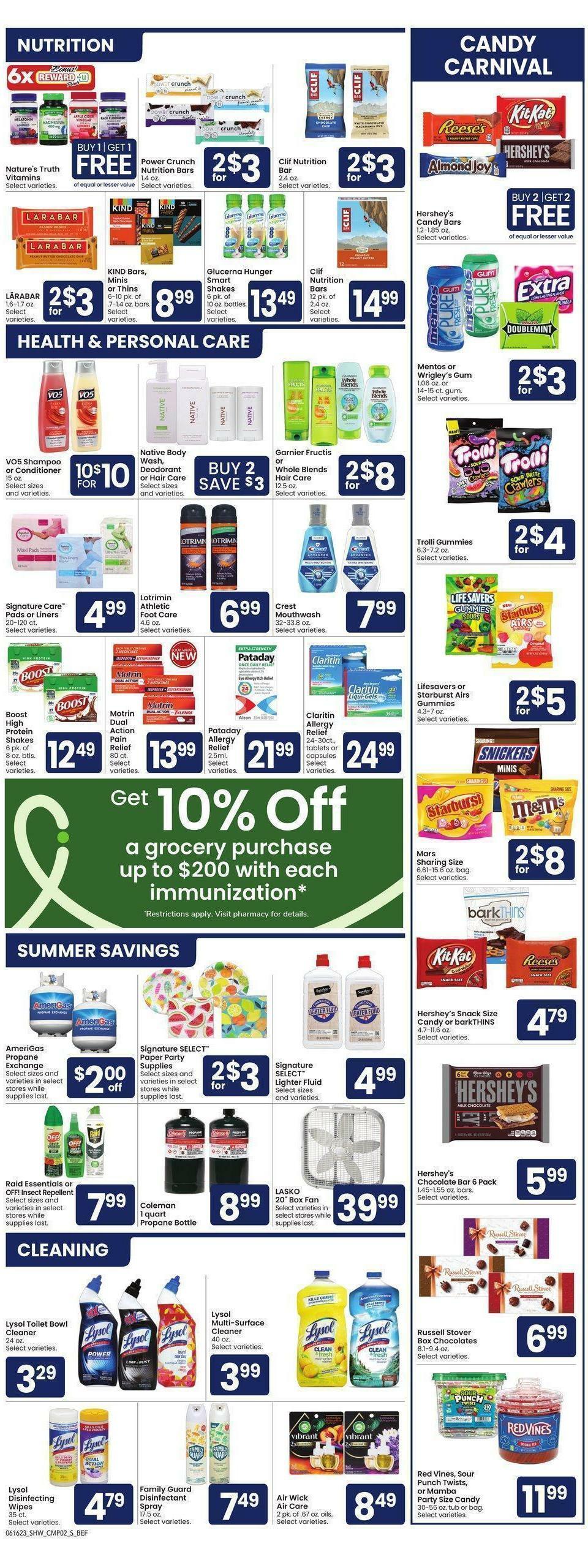 Shaw's Weekly Ad from June 16