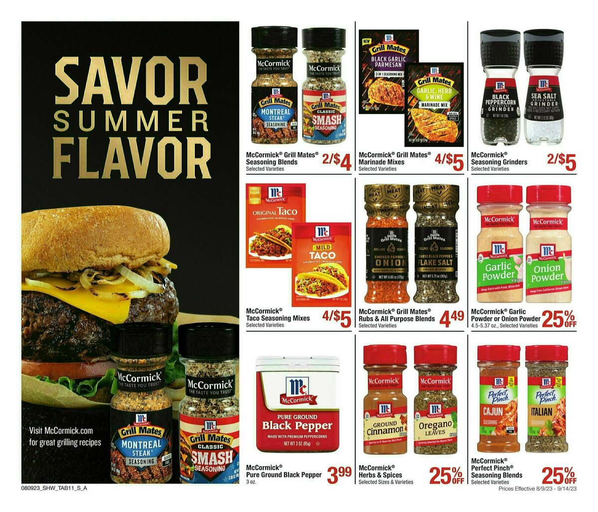 Shaw's Big Book of Savings Weekly Ad from August 9