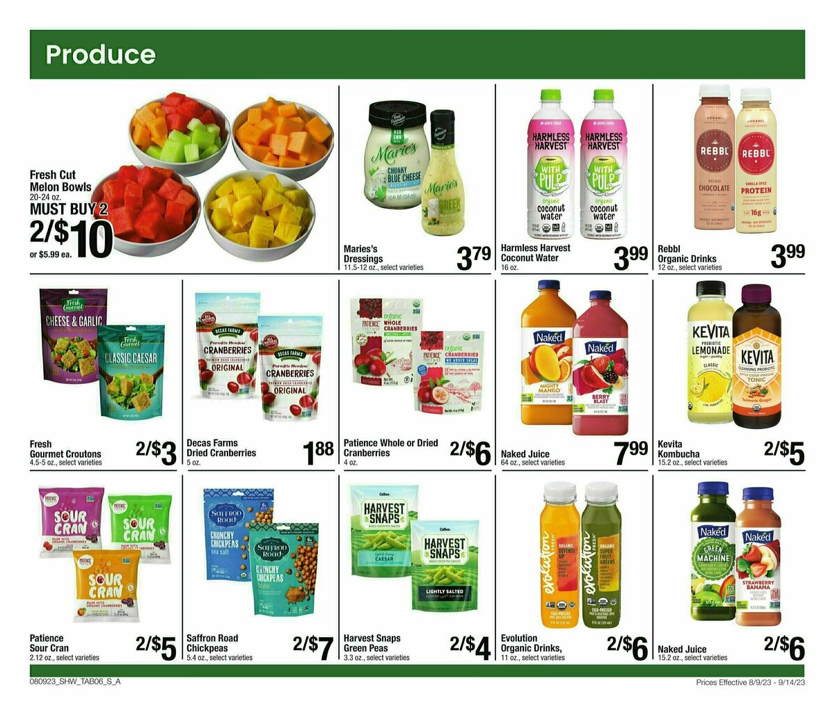 Shaw's Big Book of Savings Weekly Ad from August 9