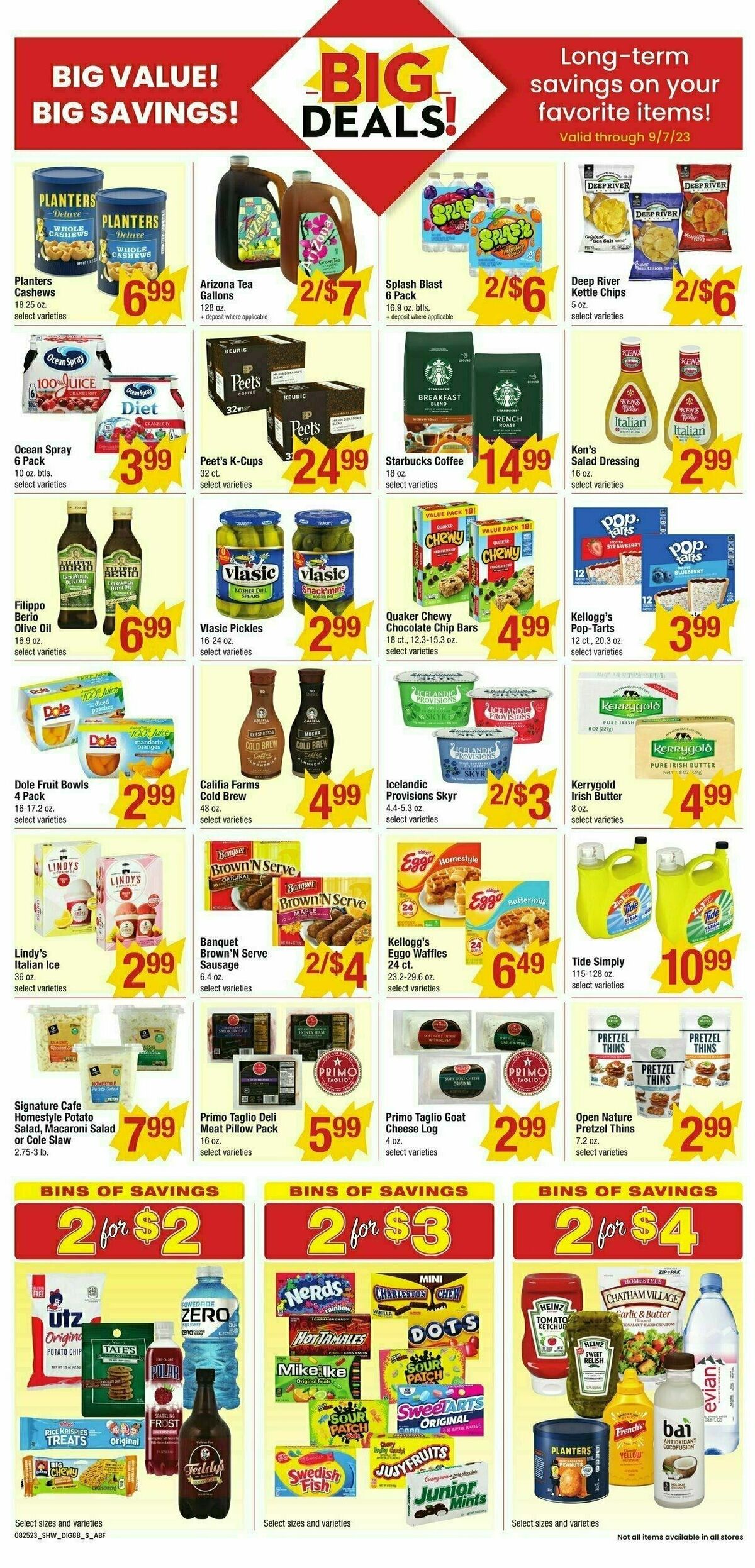 Shaw's Weekly Ad from August 25