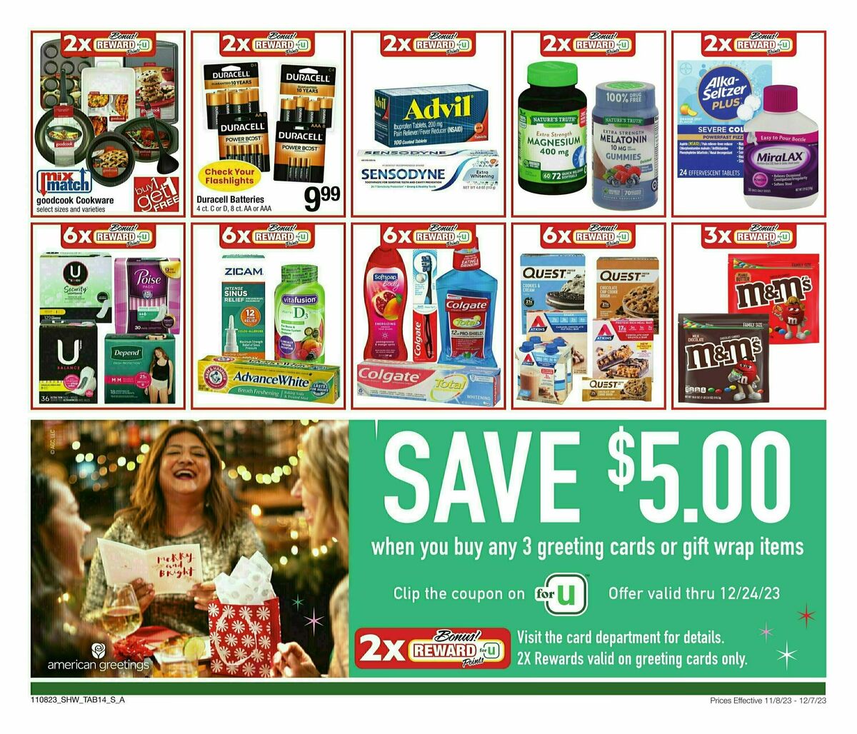 Shaw's Big Book of Savings Weekly Ad from November 8