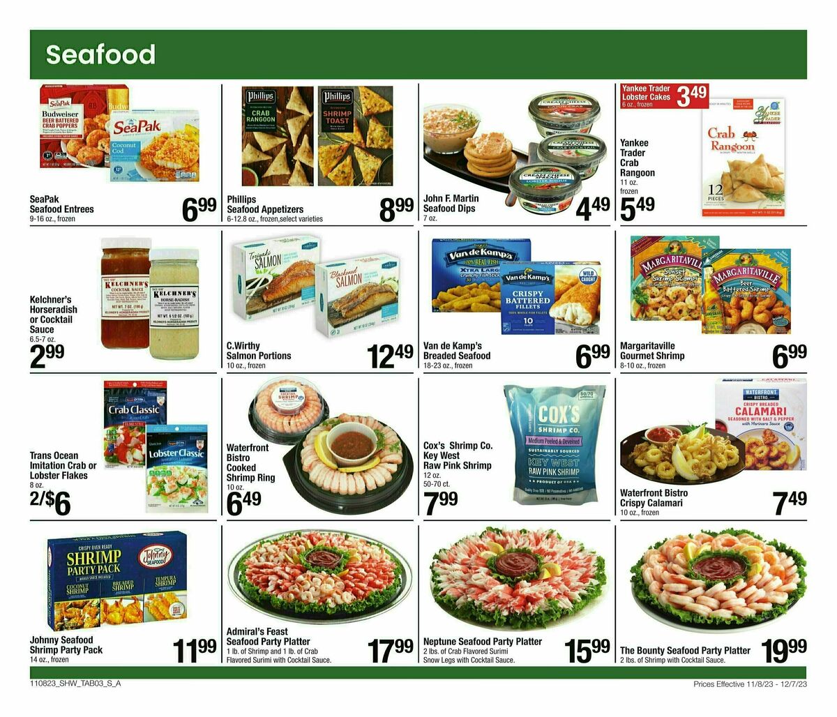 Shaw's Big Book of Savings Weekly Ad from November 8