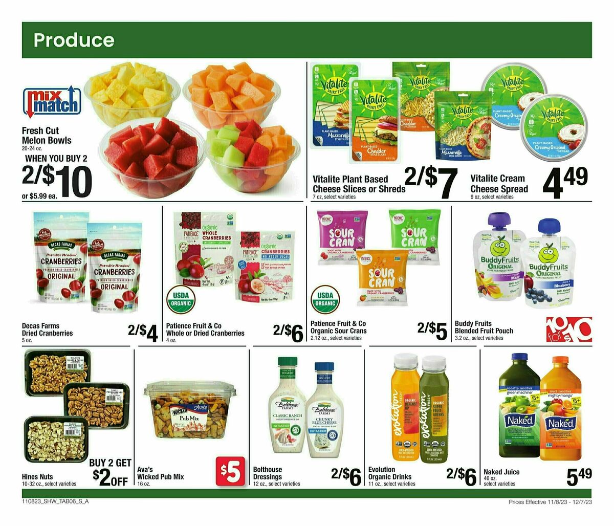 Shaw's Big Book of Savings Weekly Ad from November 8