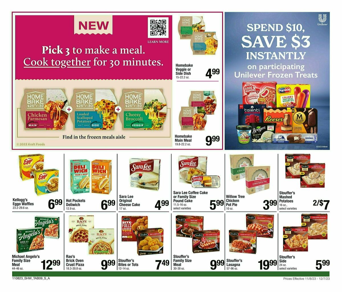 Shaw's Big Book of Savings Weekly Ad from November 8