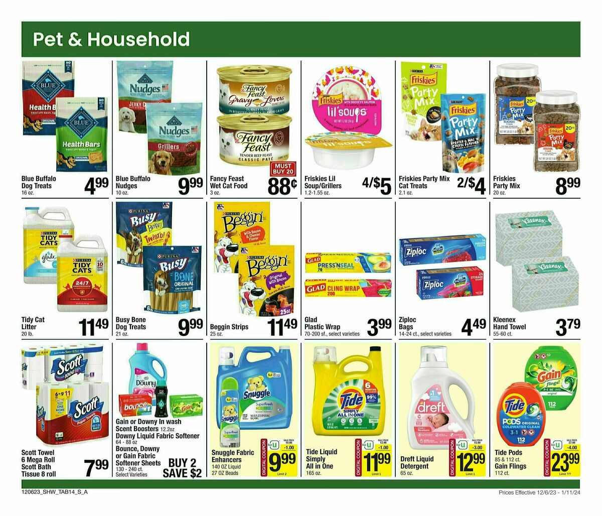 Shaw's Big Book of Savings Weekly Ad from December 6