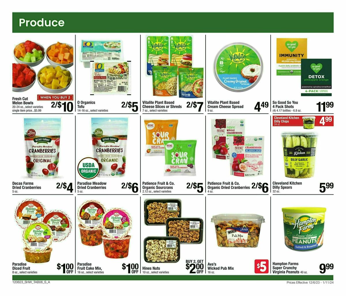 Shaw's Big Book of Savings Weekly Ad from December 6