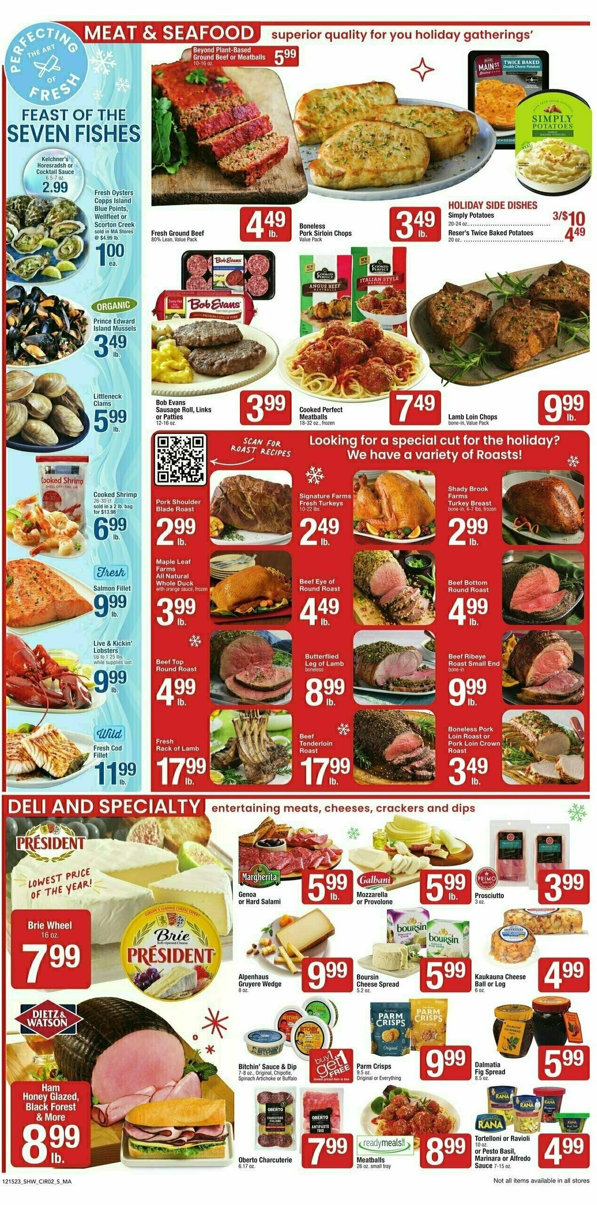 Shaw's Weekly Ad from December 15