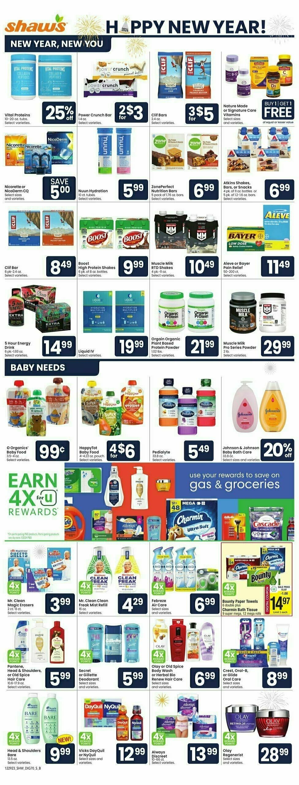 Shaw's Weekly Ad from December 29