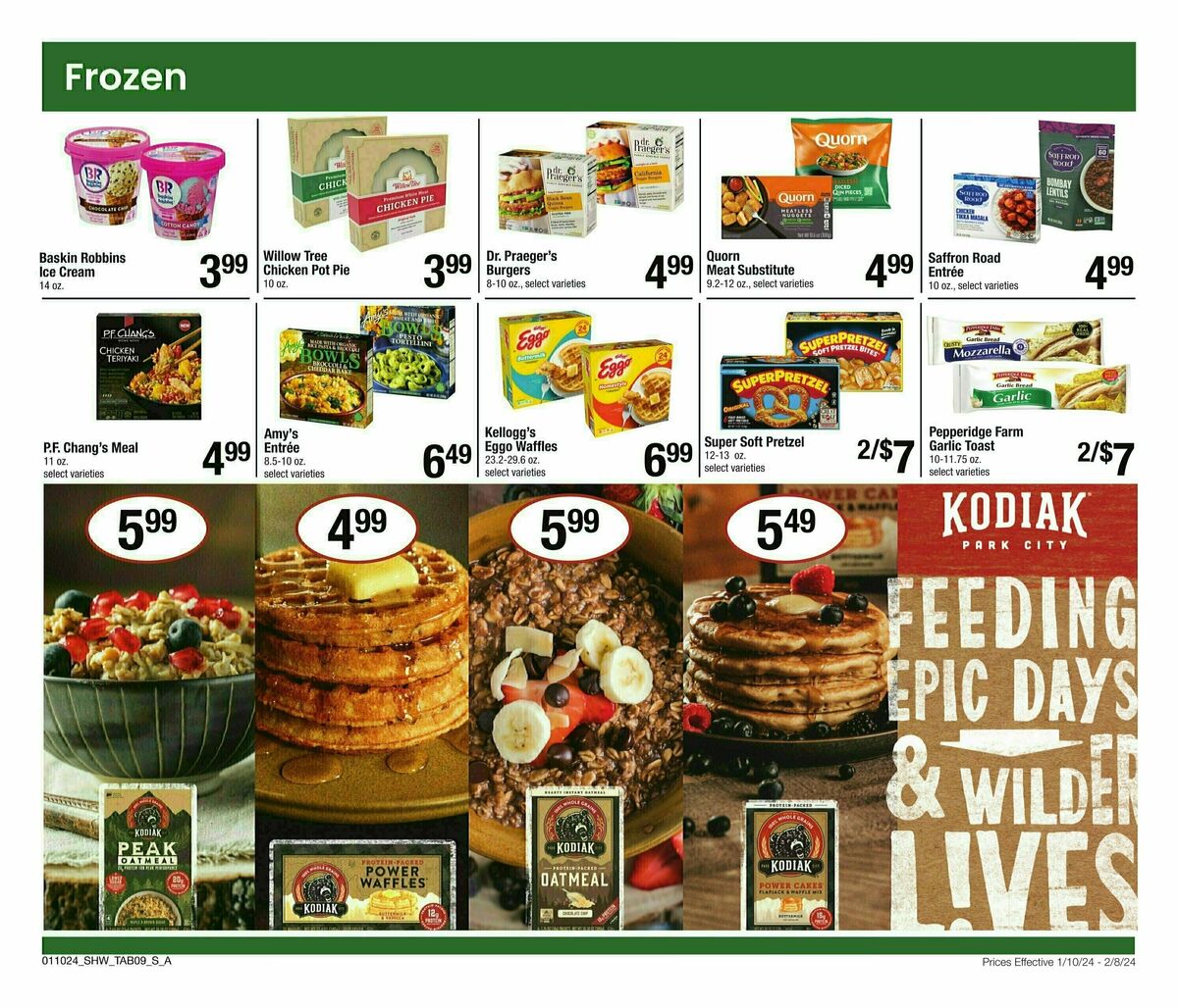 Shaw's Big Book of Savings Weekly Ad from January 10