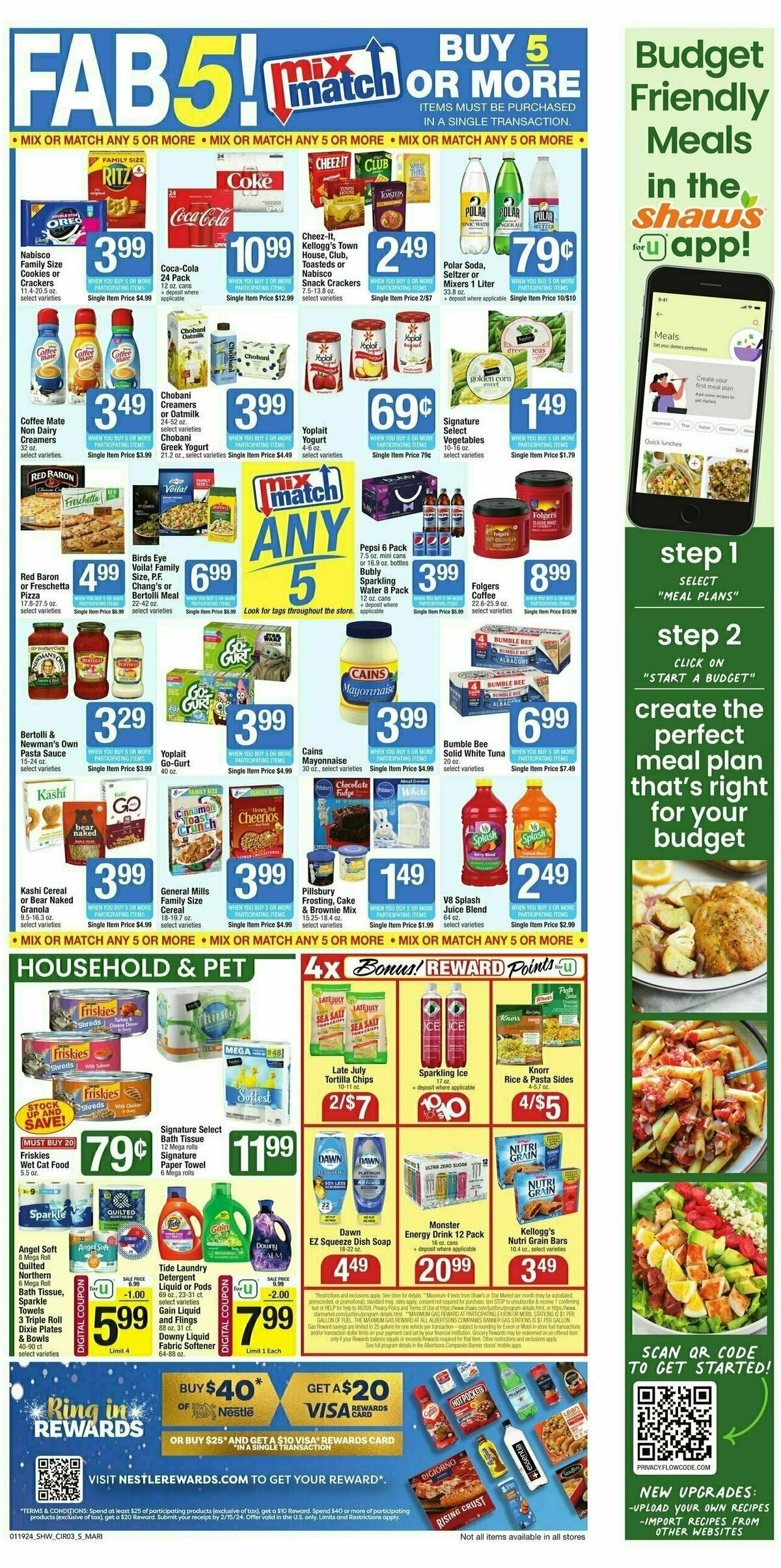 Shaw's Weekly Ad from January 19