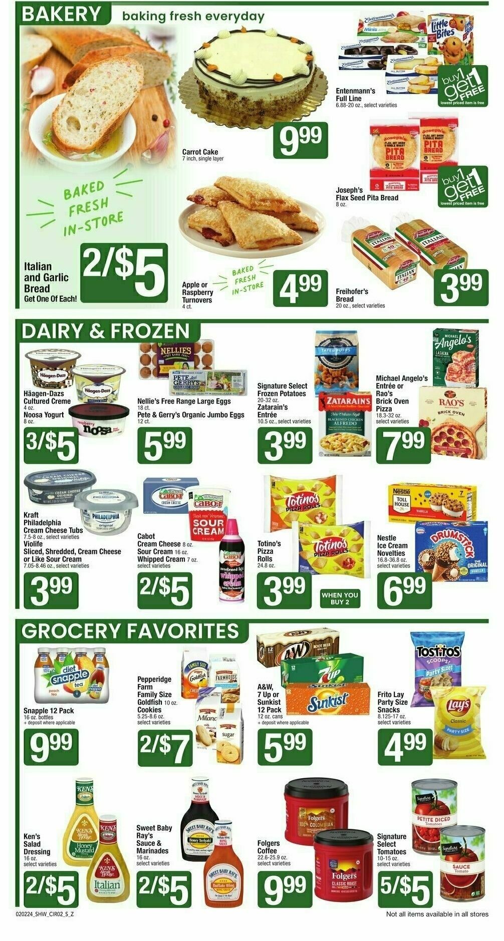 Shaw's Weekly Ad from February 2