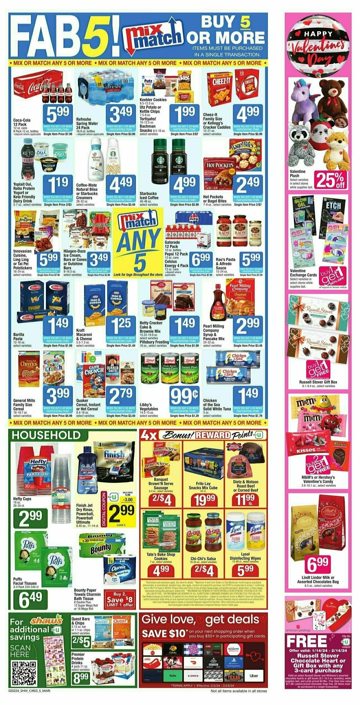 Shaw's Weekly Ad from February 2