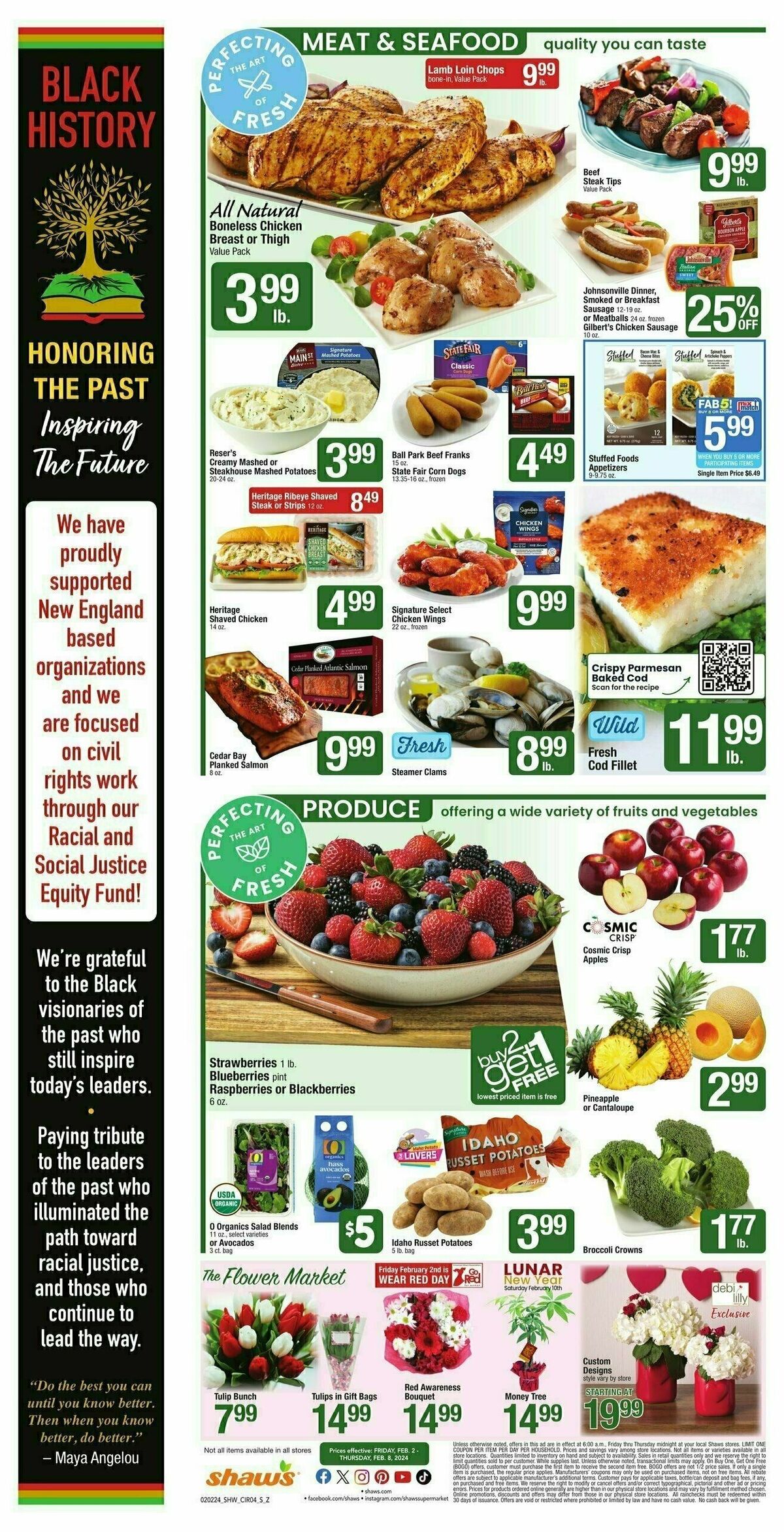 Shaw's Weekly Ad from February 2