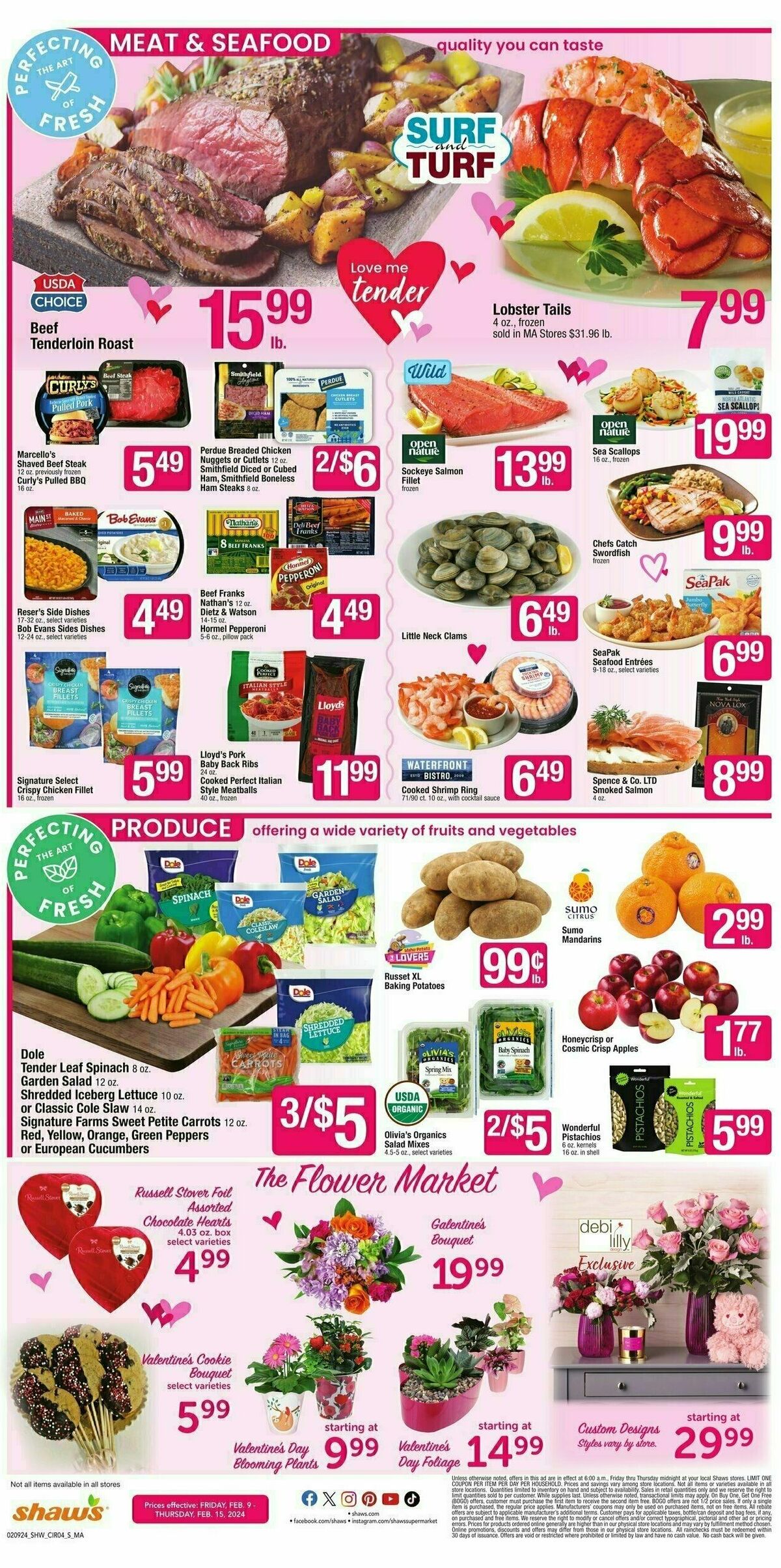 Shaw's Weekly Ad from February 9