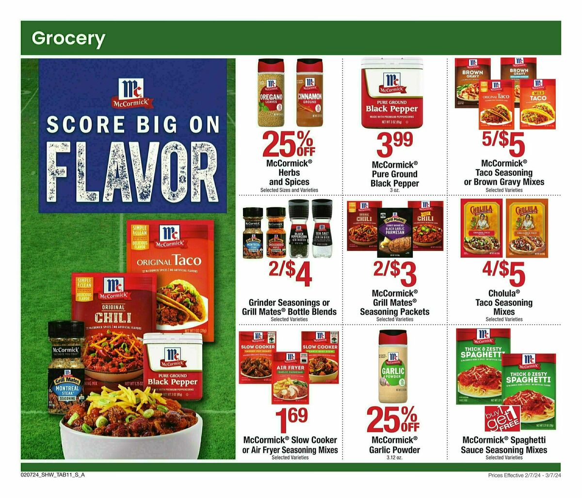 Shaw's Big Book of Savings Weekly Ad from February 7