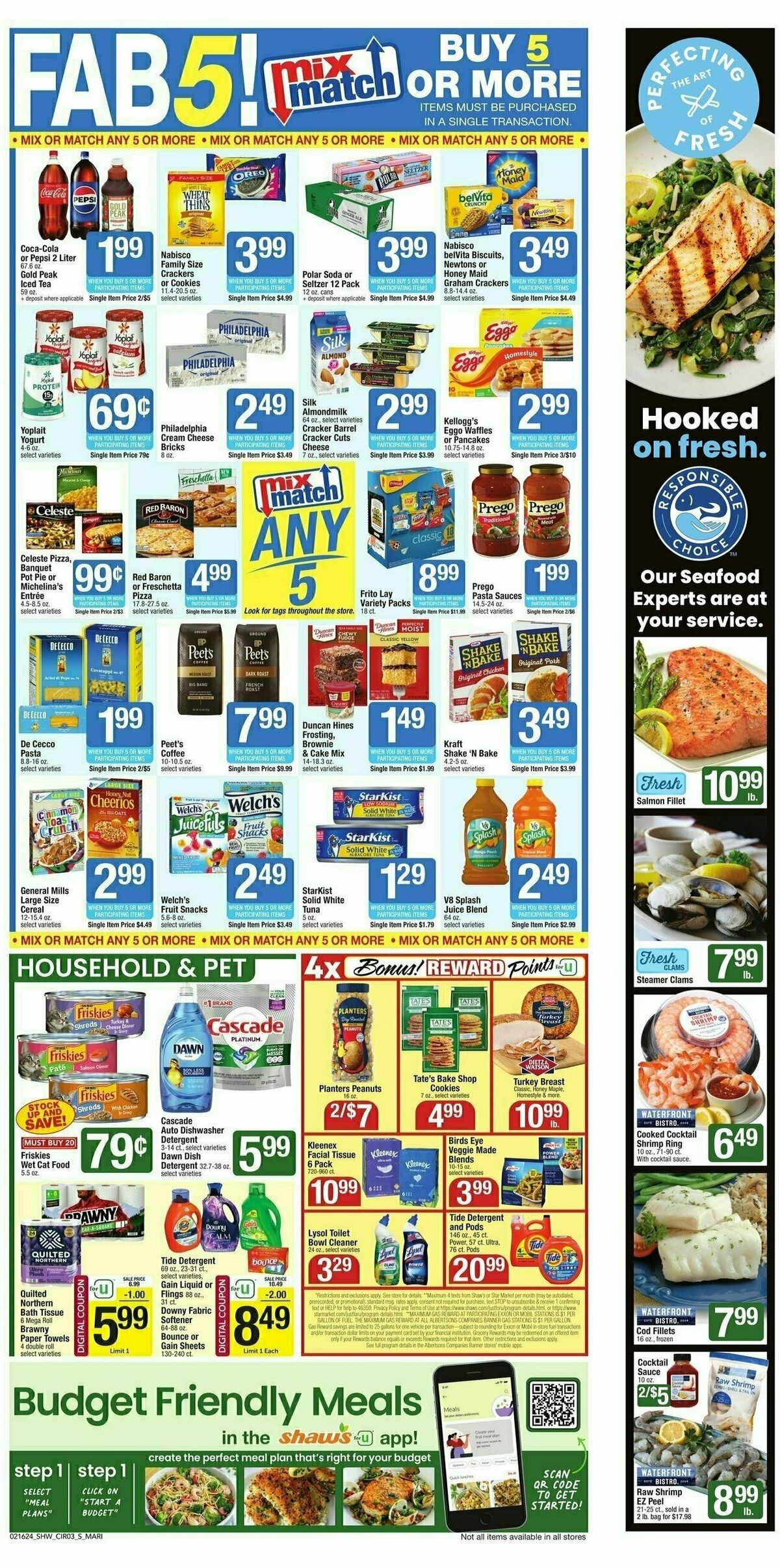 Shaw's Weekly Ad from February 16