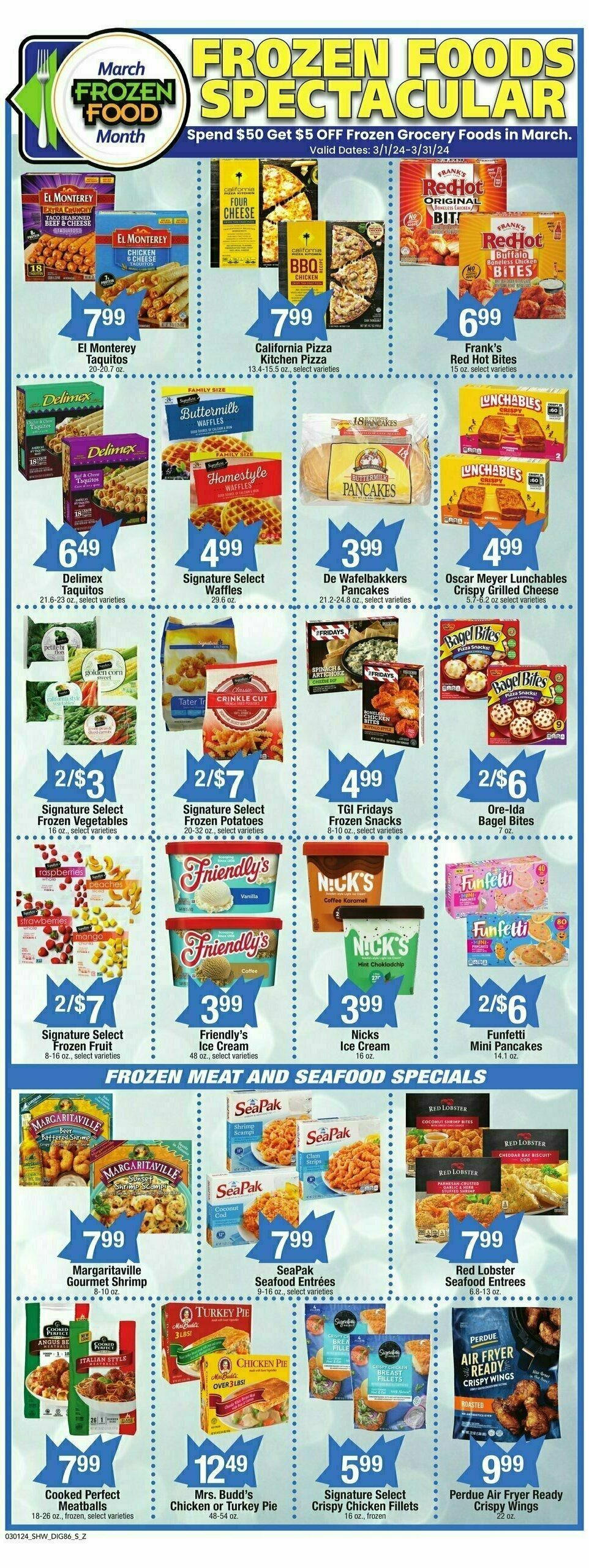 Shaw's Weekly Ad from March 1