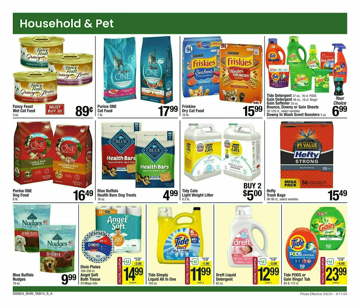 Shaw's Big Book of Savings Weekly Ad from March 6