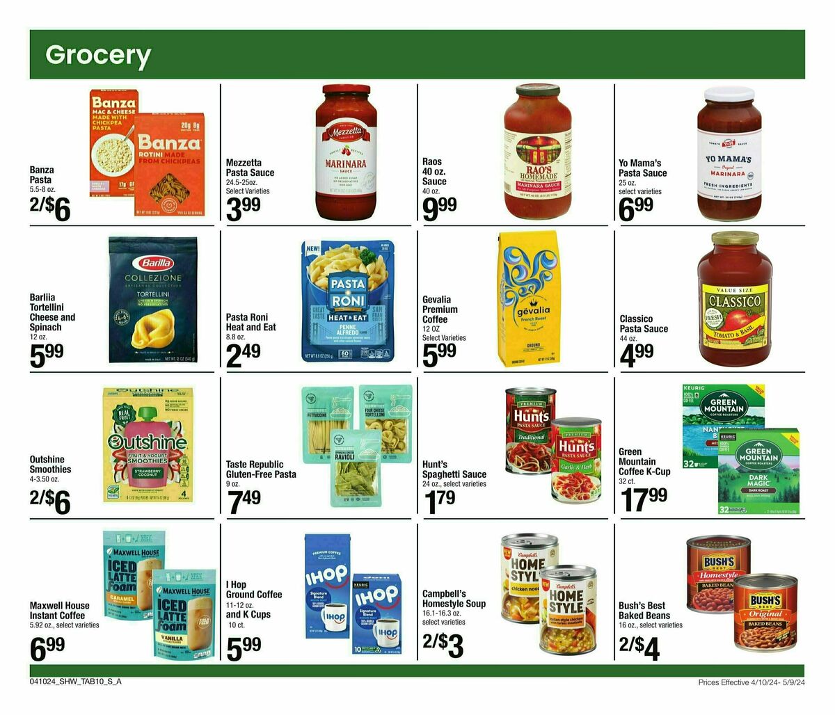 Shaw's Big Book of Savings Weekly Ad from April 10