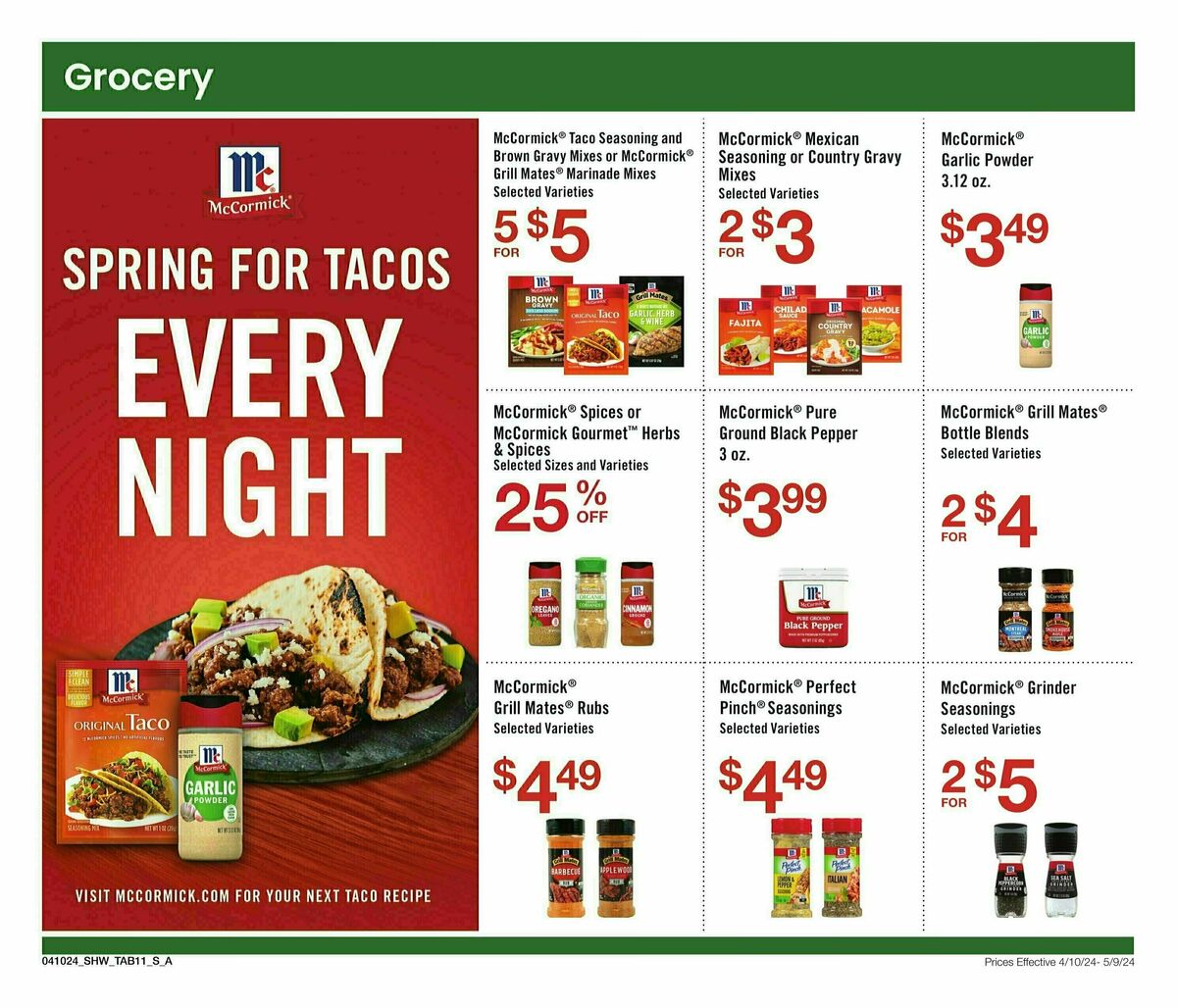 Shaw's Big Book of Savings Weekly Ad from April 10