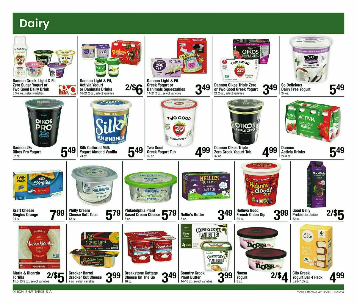 Shaw's Big Book of Savings Weekly Ad from April 10