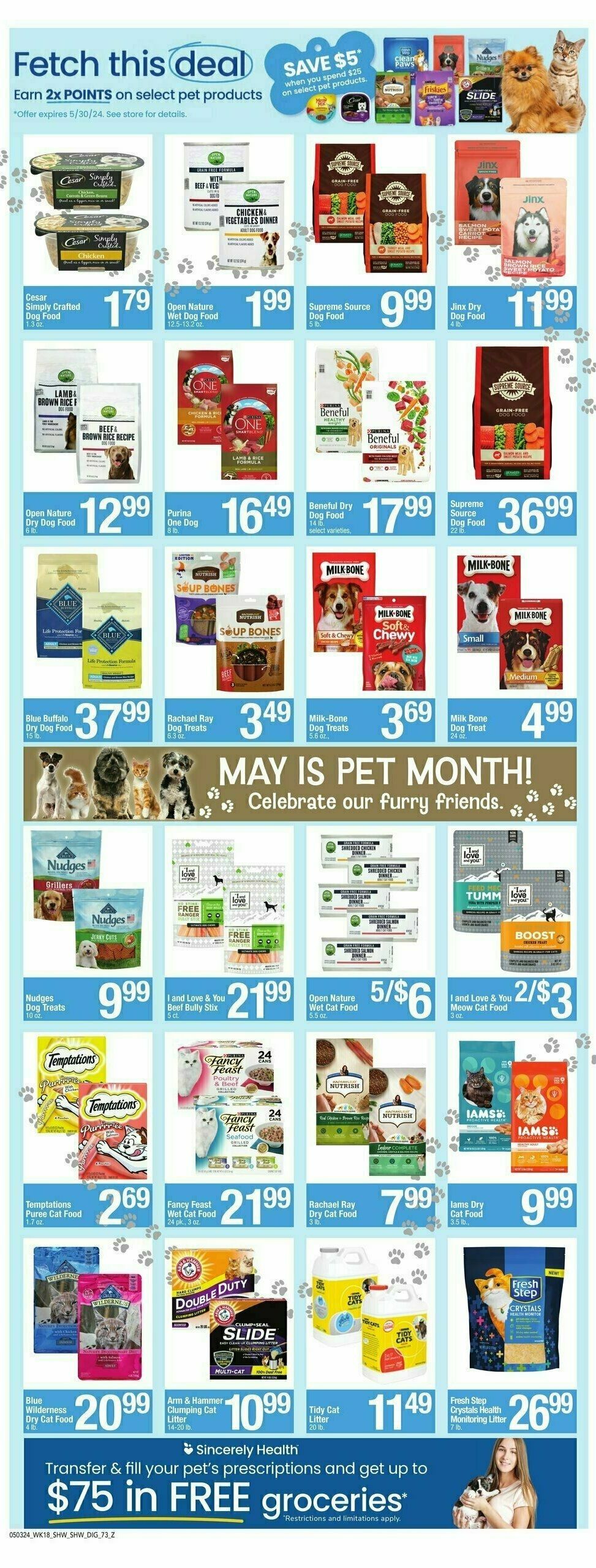 Shaw's Weekly Ad from May 3