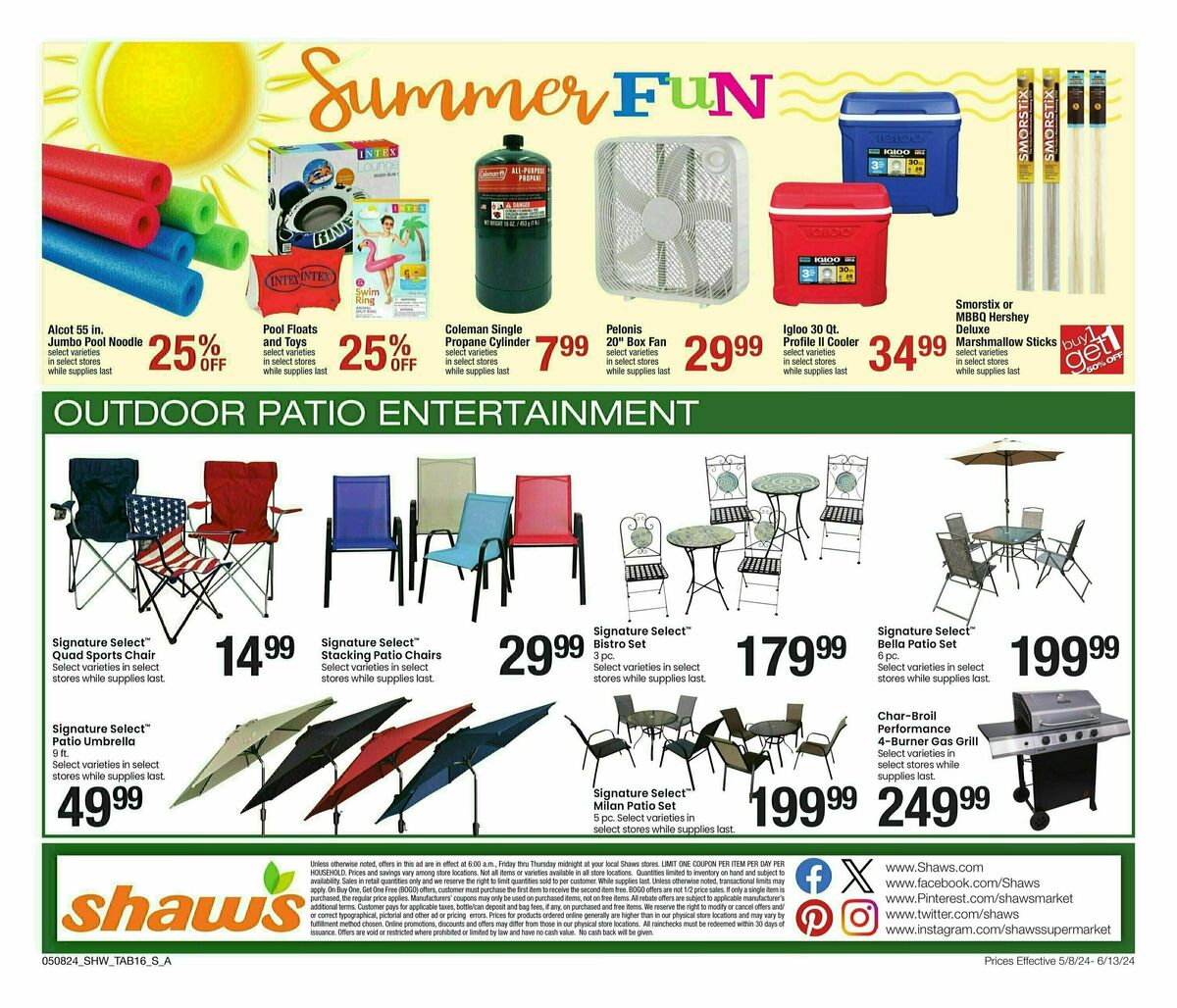 Shaw's Big Book of Savings Weekly Ad from May 8