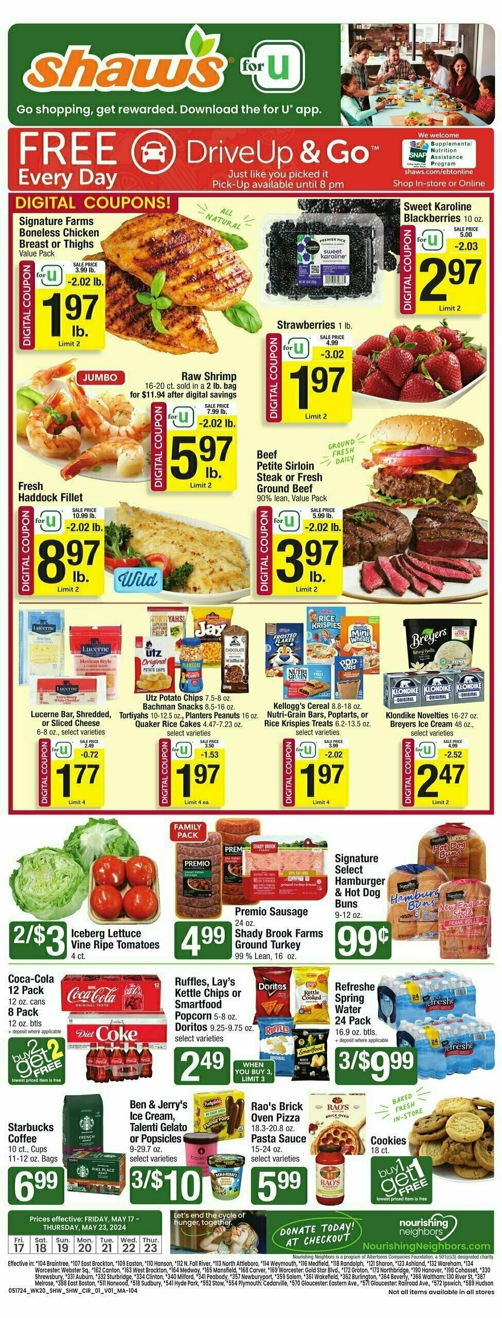 Shaw's Weekly Ad from May 17