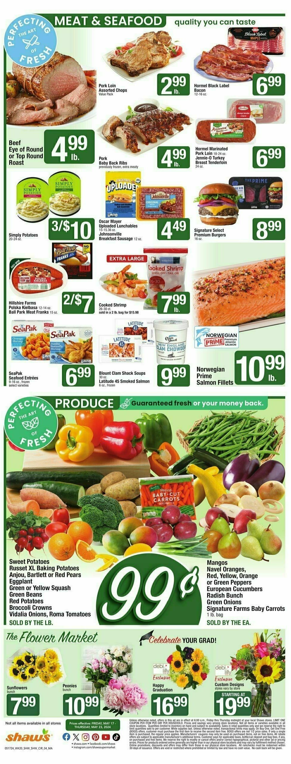 Shaw's Weekly Ad from May 17