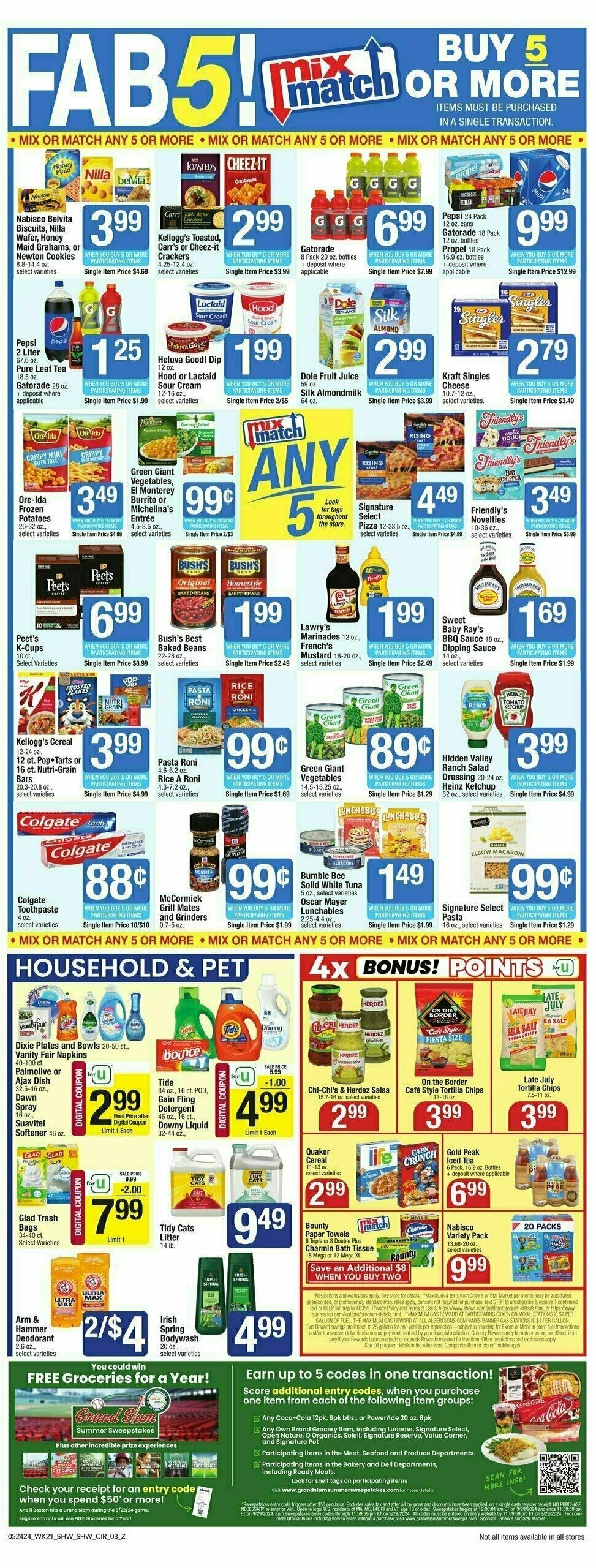 Shaw's Weekly Ad from May 24