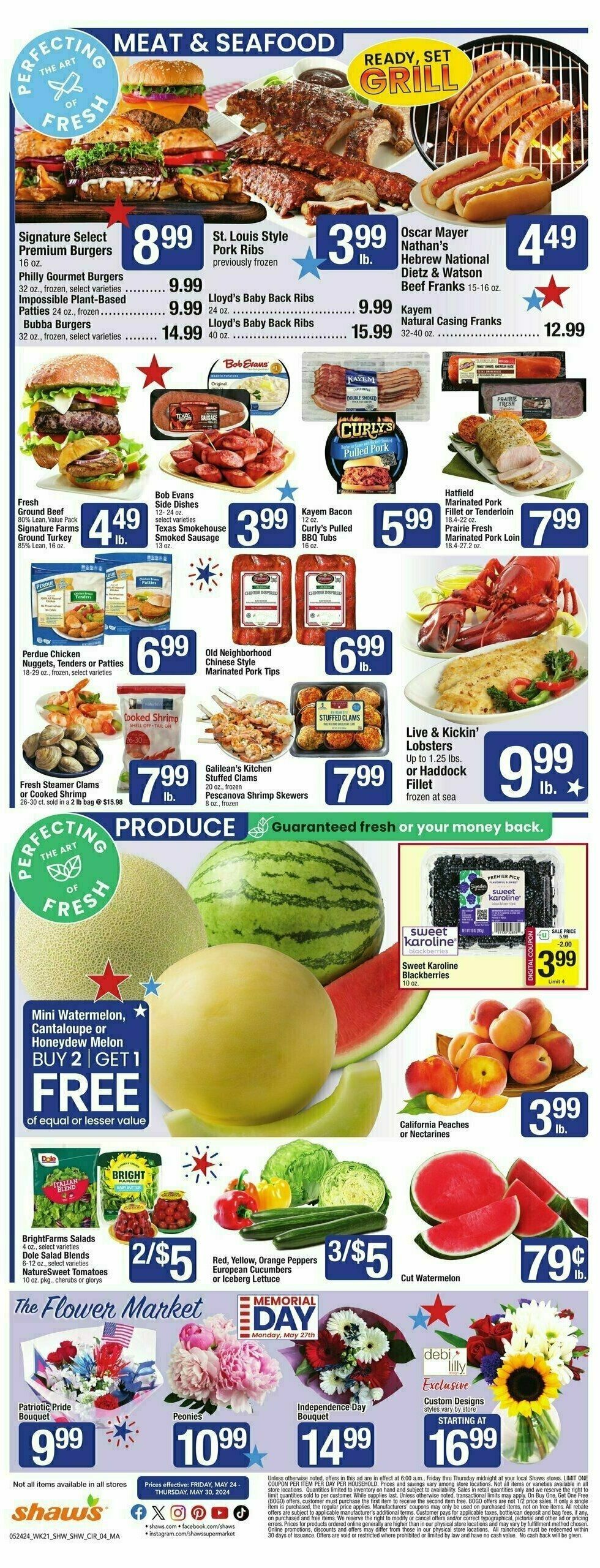 Shaw's Weekly Ad from May 24