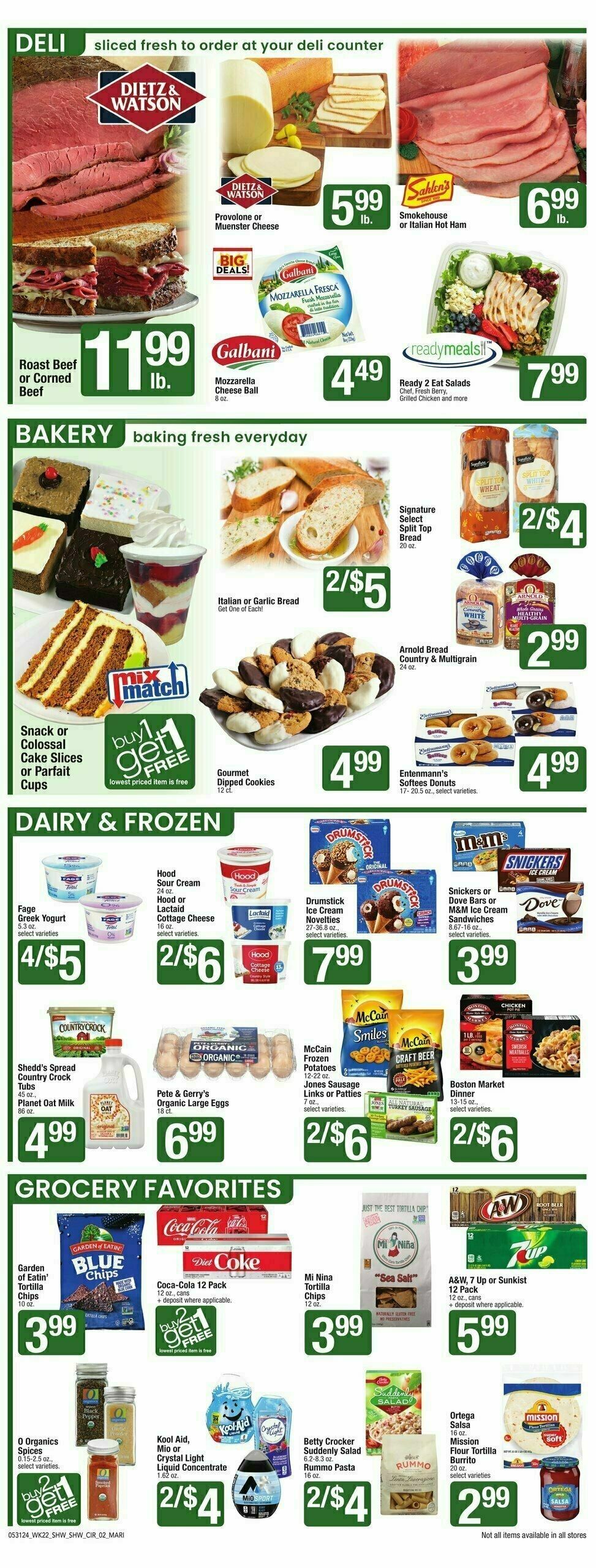 Shaw's Weekly Ad from May 31