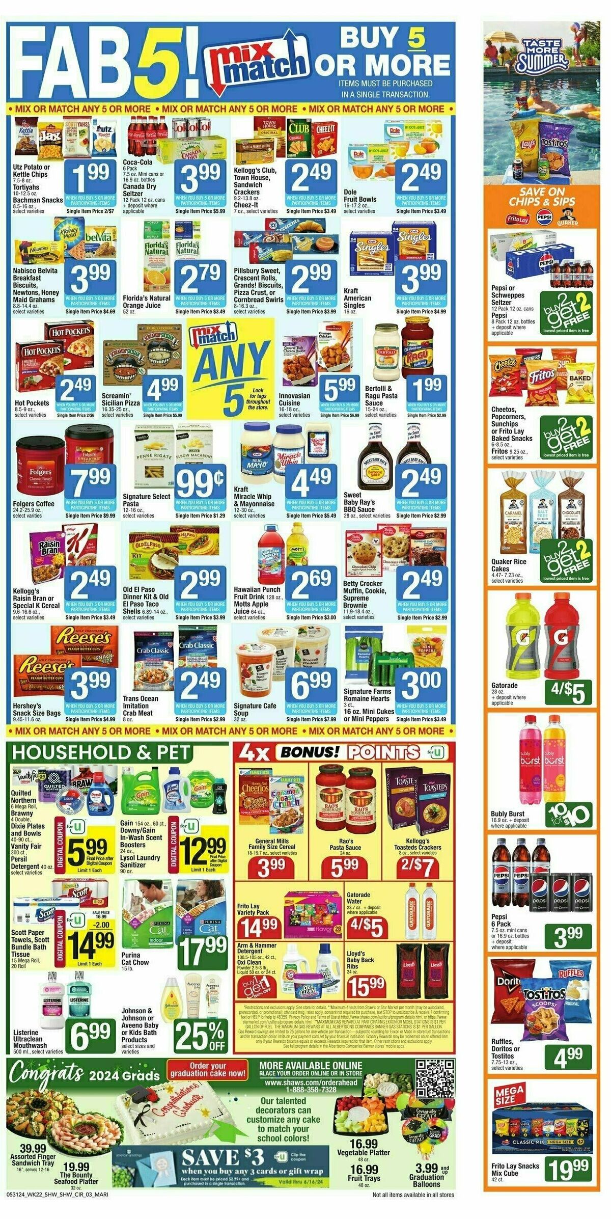 Shaw's Weekly Ad from May 31