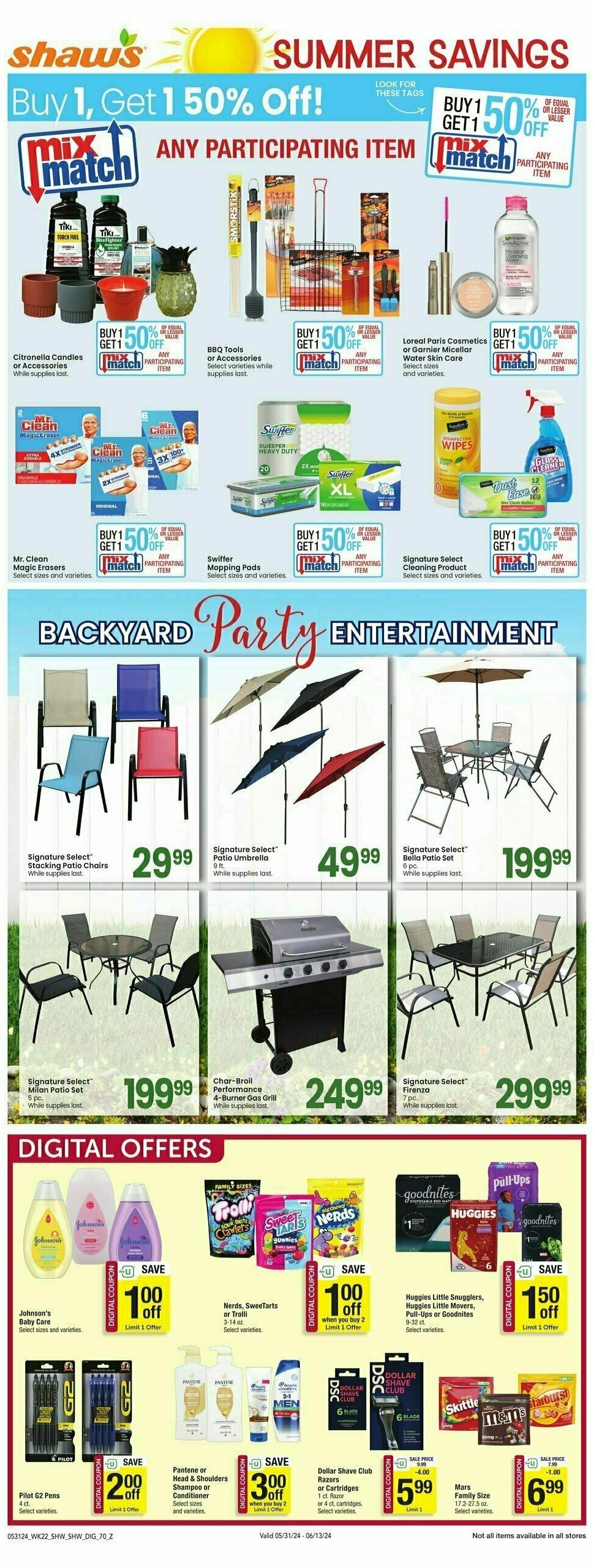 Shaw's Weekly Ad from May 31