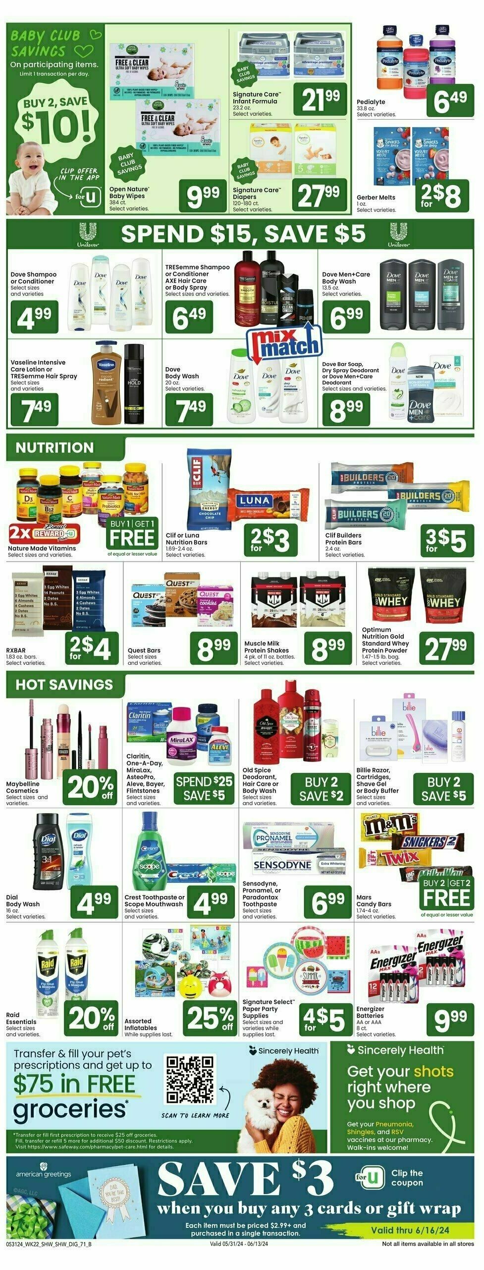 Shaw's Weekly Ad from May 31