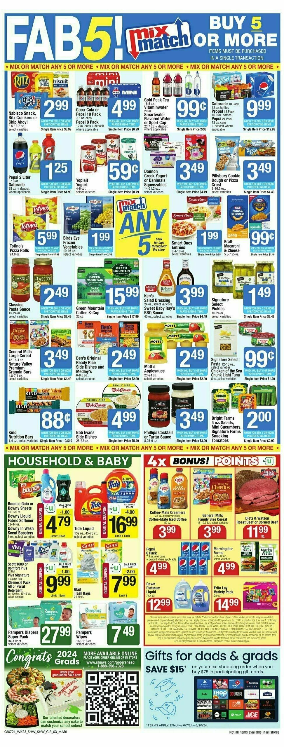 Shaw's Weekly Ad from June 7