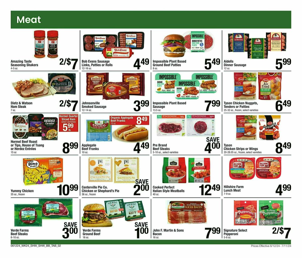 Shaw's Big Book of Savings Weekly Ad from June 12