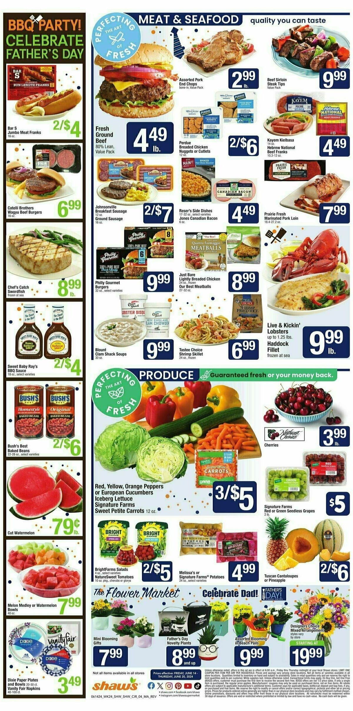 Shaw's Weekly Ad from June 14