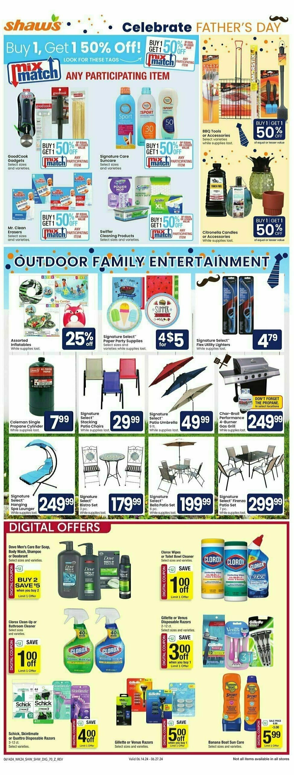 Shaw's Weekly Ad from June 14