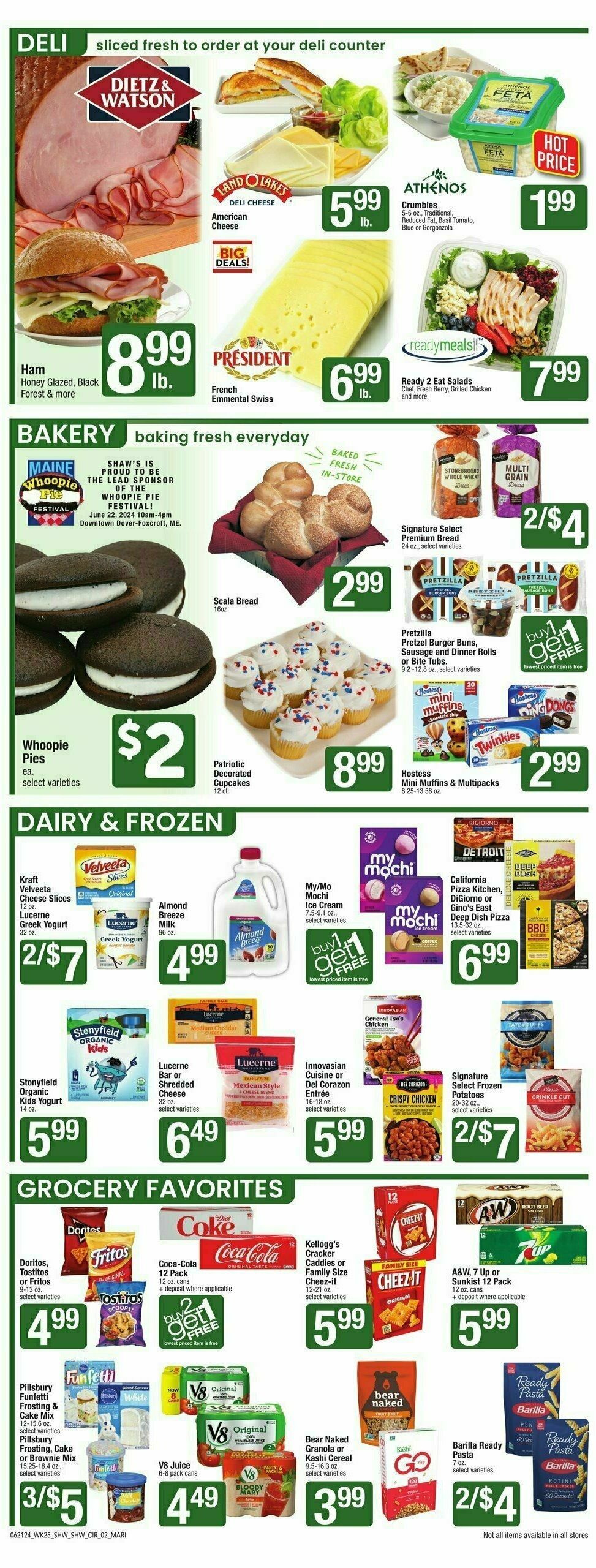 Shaw's Weekly Ad from June 21