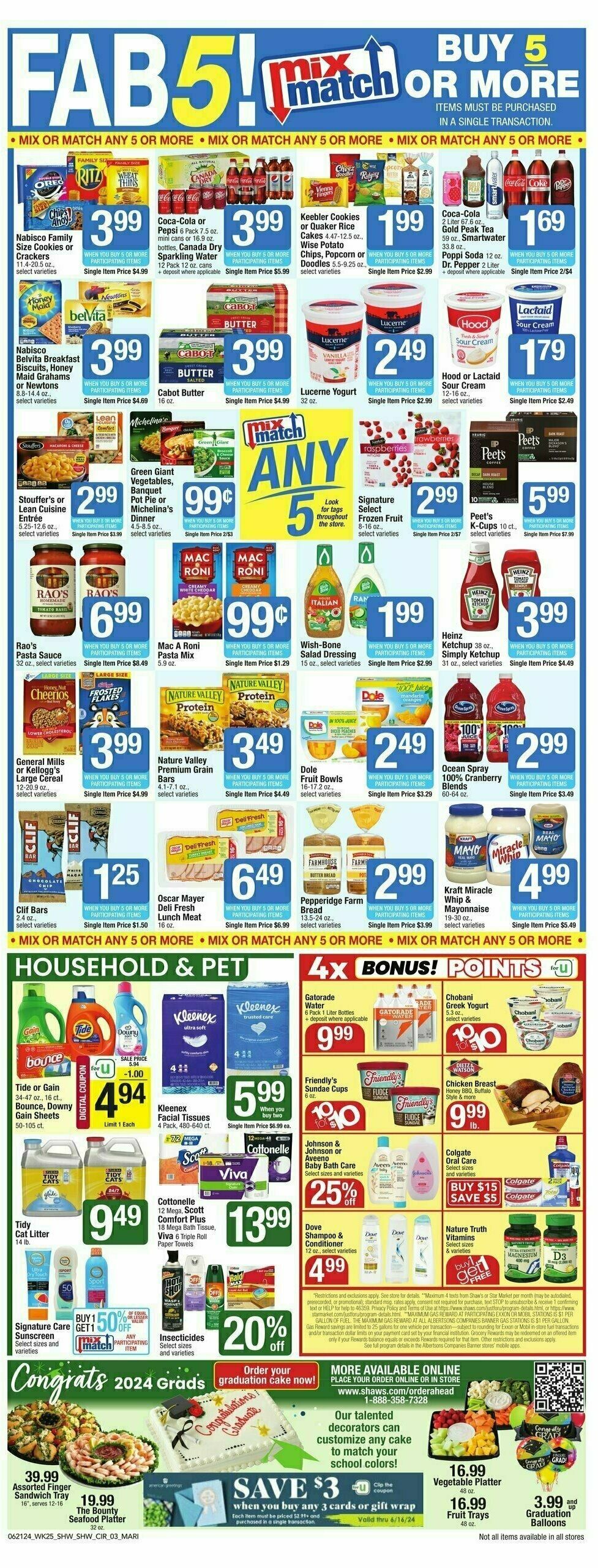 Shaw's Weekly Ad from June 21