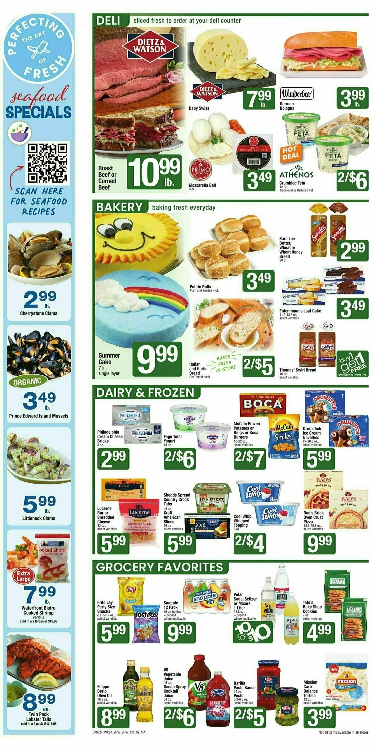 Shaw's Weekly Ad from July 5