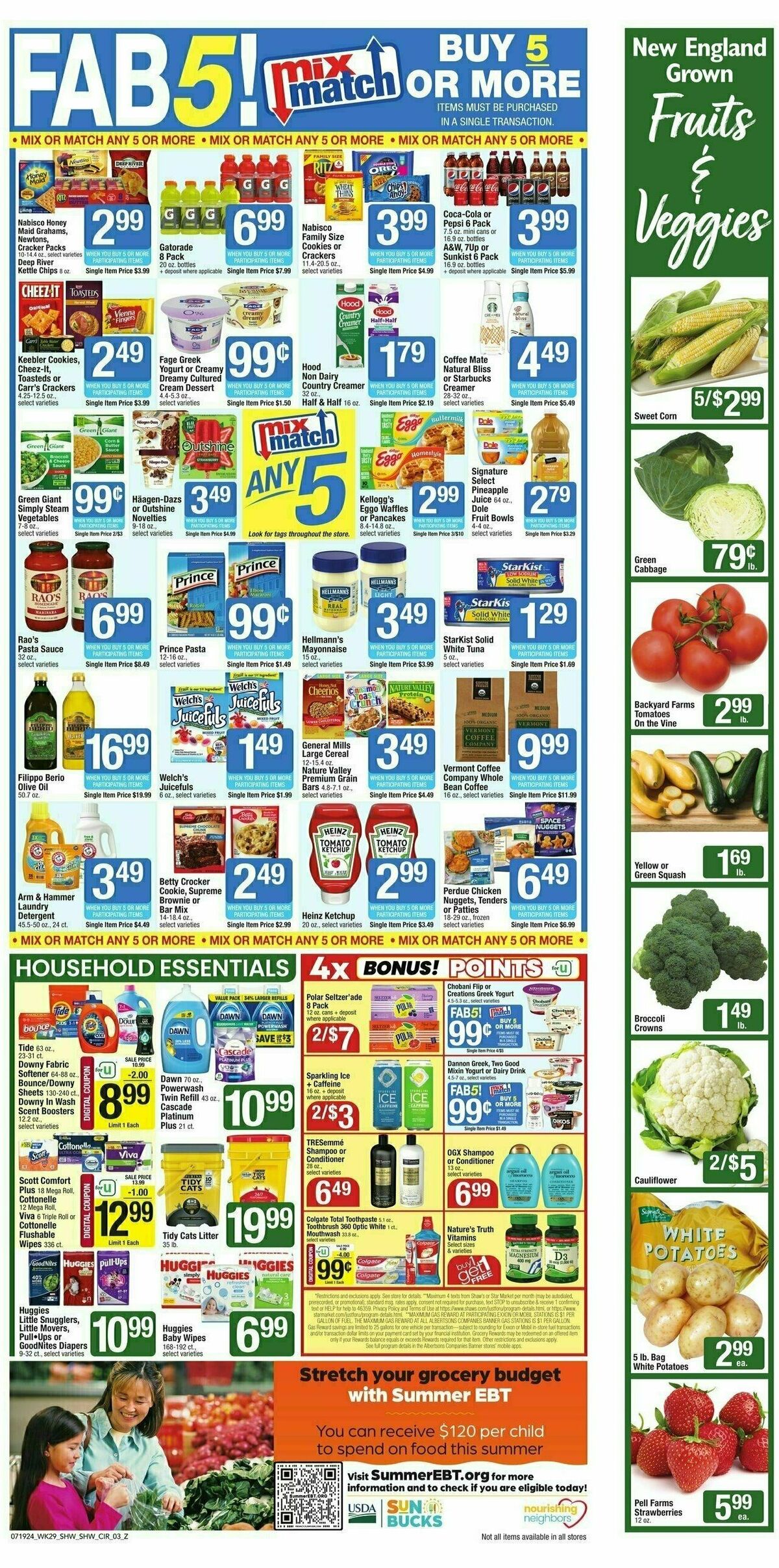 Shaw's Weekly Ad from July 19