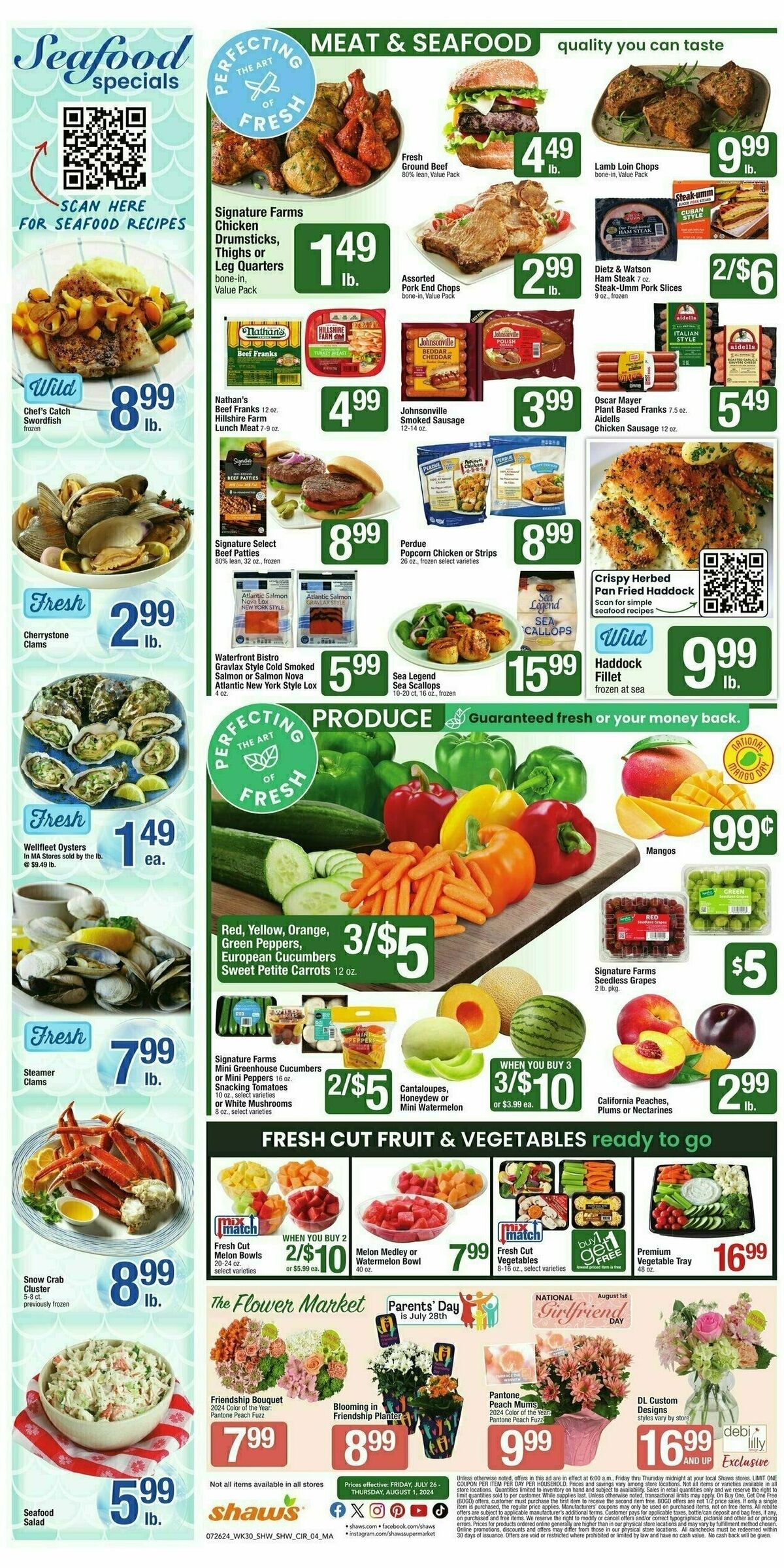 Shaw's Weekly Ad from July 26