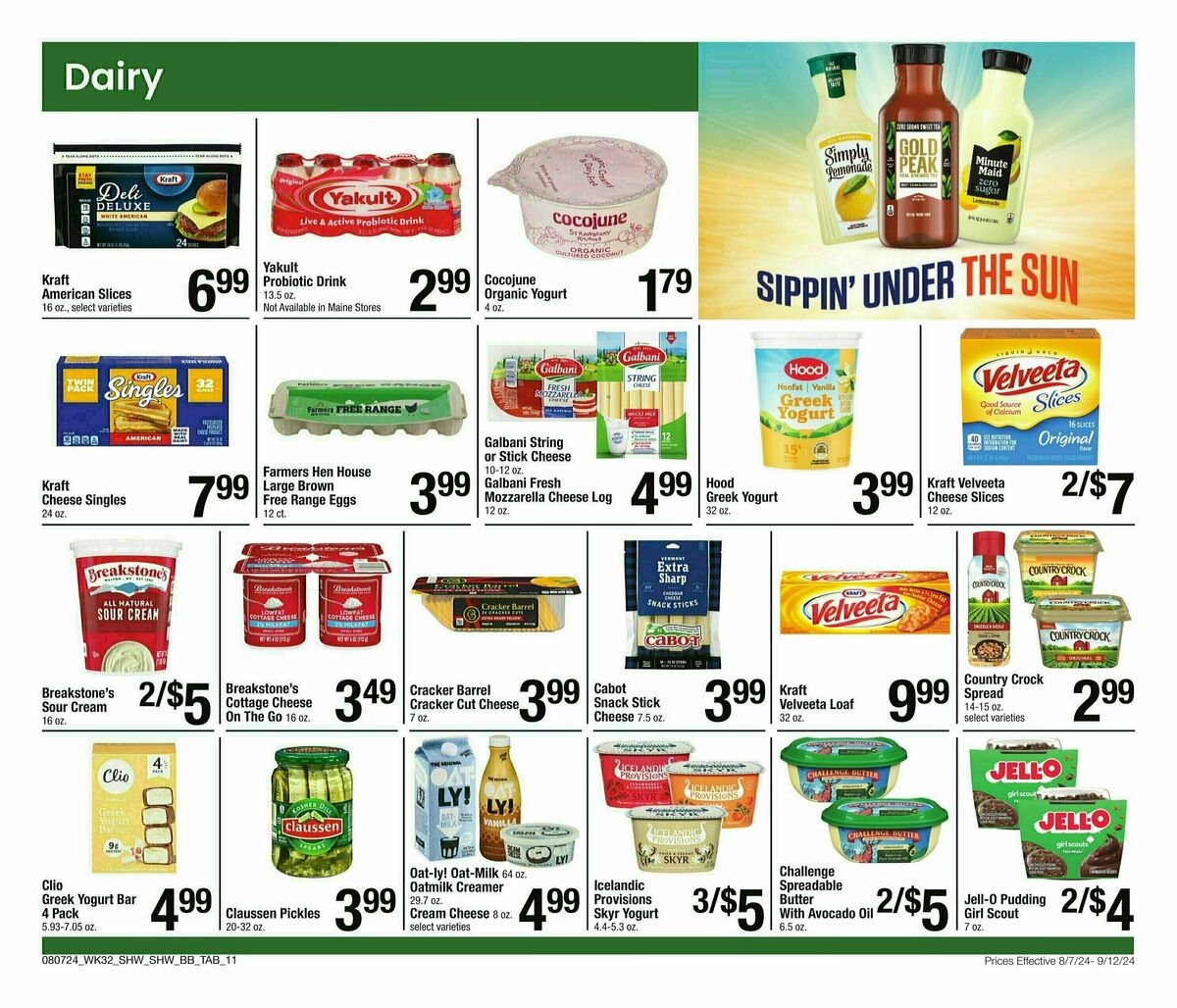 Shaw's Big Book of Savings Weekly Ad from August 7