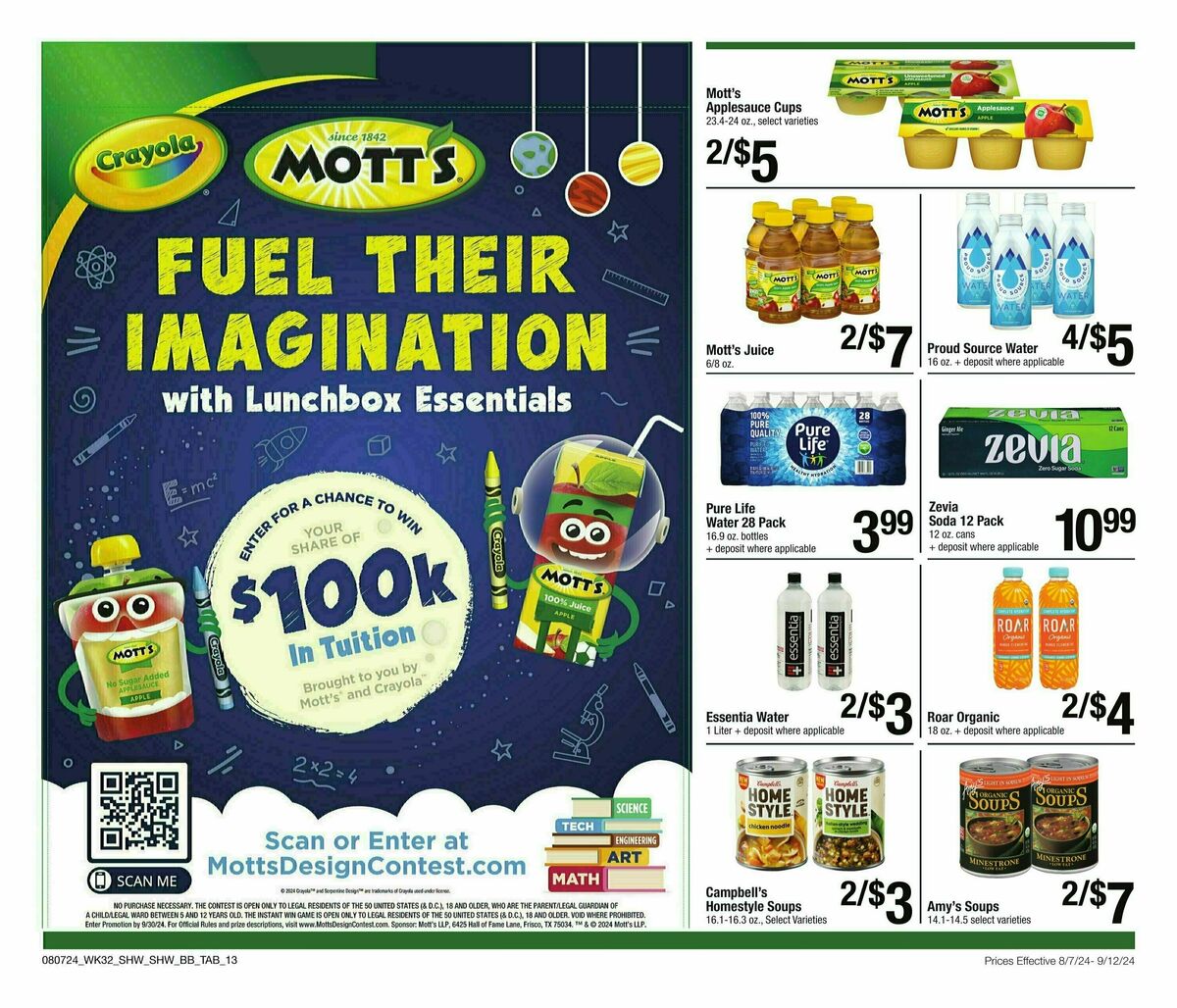 Shaw's Big Book of Savings Weekly Ad from August 7