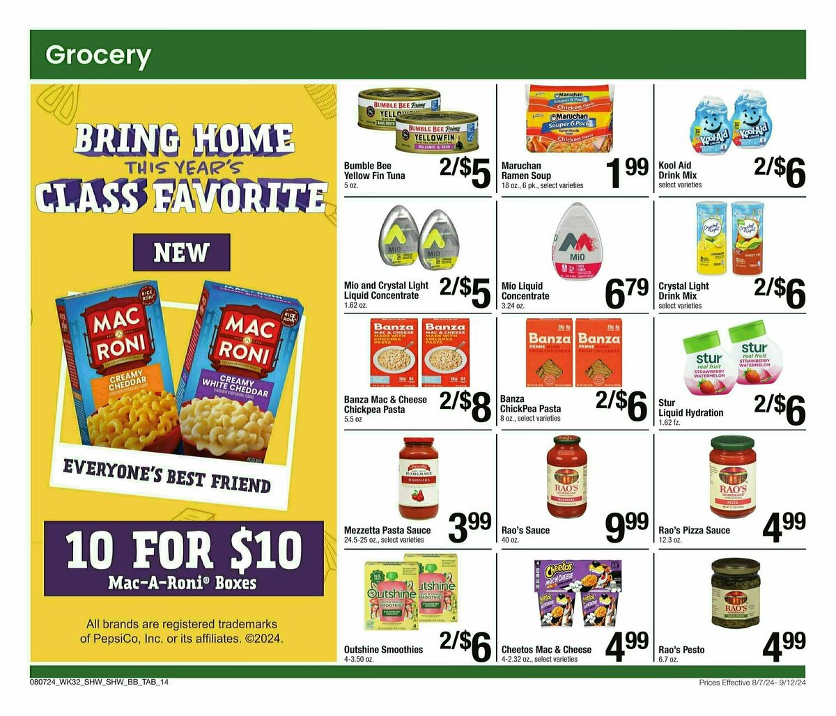 Shaw's Big Book of Savings Weekly Ad from August 7