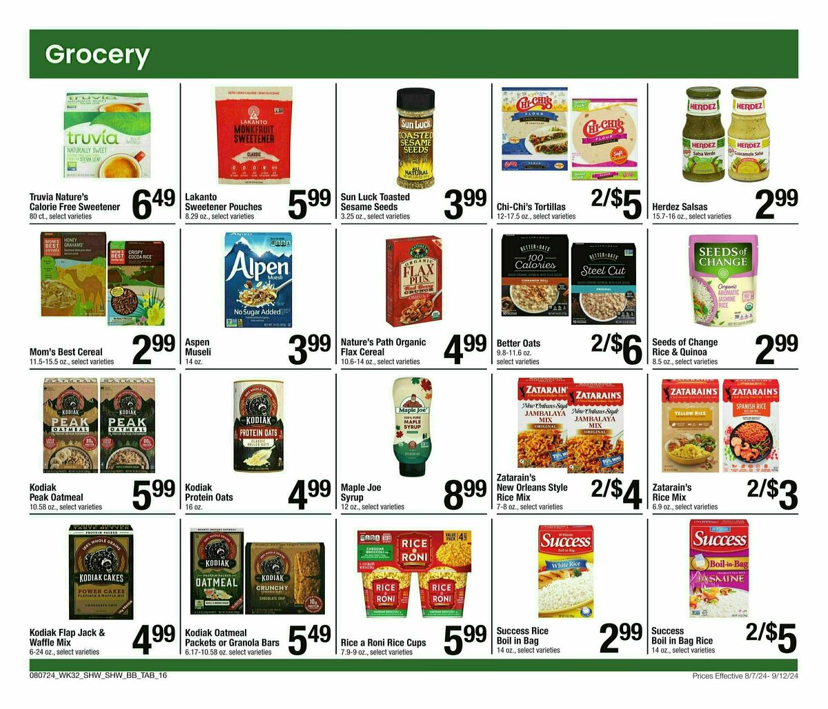 Shaw's Big Book of Savings Weekly Ad from August 7