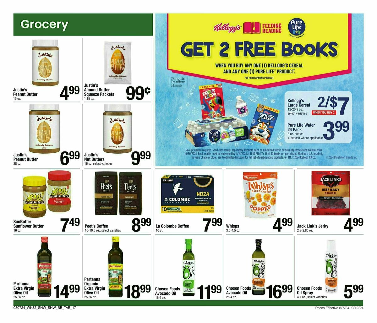 Shaw's Big Book of Savings Weekly Ad from August 7